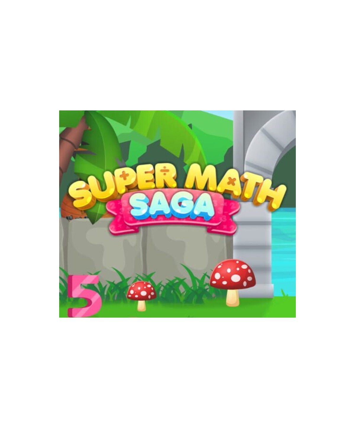 Super Math Saga Steam Key GLOBAL